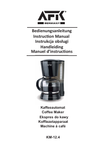 Mode d’emploi AFK KM-12.4 Cafetière