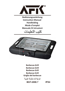 Manuale AFK BGT-2000.7 Barbecue