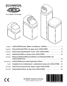 Manual de uso EcoWater eVOLUTION Power 600 Purificador de agua