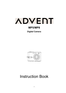 Handleiding Advent MP5 Digitale camera
