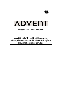 Használati útmutató Advent ADE-KBC1RF Egér