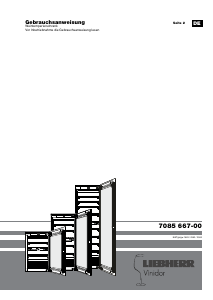 Bedienungsanleitung Liebherr EWTgb 1683 Weinklimaschrank