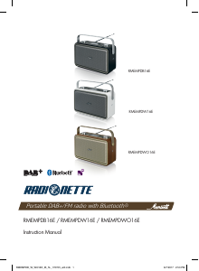 Manual Radionette RMEMPDWO16E Radio