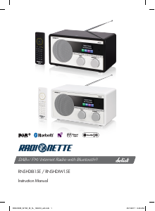 Manual Radionette RNSHDIB15E Radio