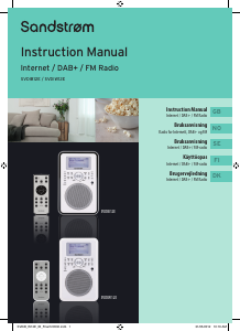 Manual Sandstrøm SVDiW12E Radio