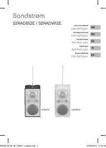 Manual Sandstrøm S2RADB12E Radio