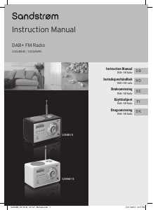 Manual Sandstrøm S2DABB11E Radio