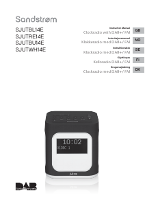 Manual Sandstrøm SJUTBU14E Alarm Clock Radio