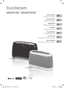 Manual Sandstrøm S60ABT13E Speaker