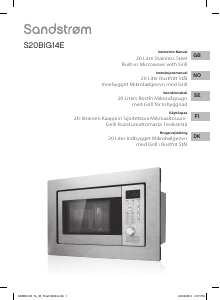 Manual Sandstrøm S20BIG14E Microwave