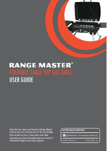 Handleiding Range Master ER-8102P-3 Barbecue