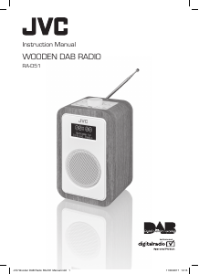 Manual JVC RA-D51 Radio