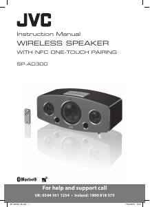 Manual JVC SP-AD300 Speaker