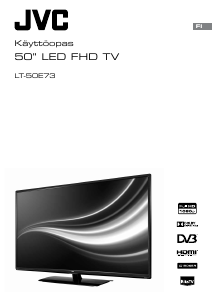 Käyttöohje JVC LT-50E73 LED-televisio