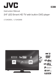 Handleiding JVC LT-24C656 LED televisie