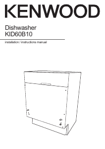 Handleiding Kenwood KID60B10 Vaatwasser