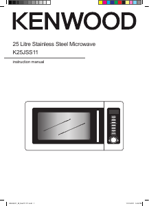 Manual Kenwood K25JSS11 Microwave