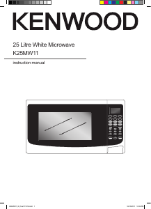 Manual Kenwood K25MW11 Microwave