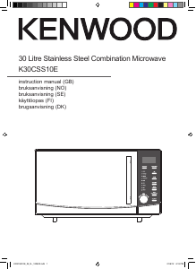 Brugsanvisning Kenwood K30CSS10E Mikroovn