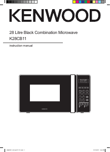 Manual Kenwood K28CB11 Microwave