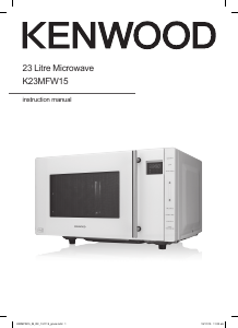 Manual Kenwood K23MFW15 Microwave