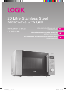 Manual Logik L20GSS11E Microwave