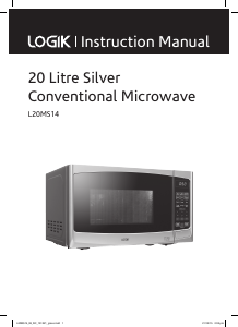 Manual Logik L20MS14 Microwave
