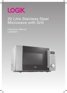 Manual Logik L20GSS11 Microwave