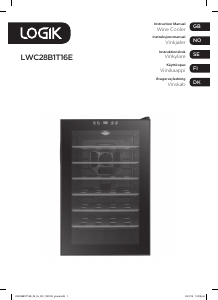 Manual Logik LWC28B1T16E Wine Cabinet