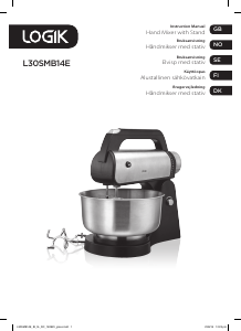 Handleiding Logik L30SMB14E Standmixer