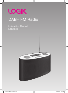 Manual Logik L4DAB12 Radio