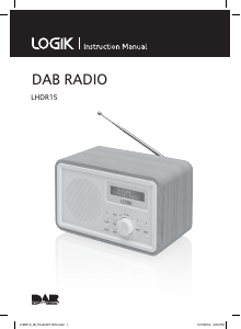 Manual Logik LHDR15 Radio