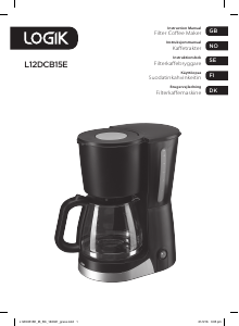 Brugsanvisning Logik L12DCB15E Kaffemaskine