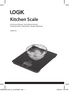 Manual Logik LKSB0519E Kitchen Scale