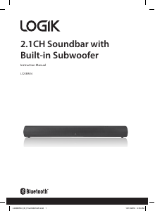 Logik l32sbin16 best sale 2.1 sound bar