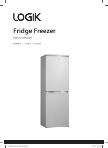 Manual Logik LFC50W19 Fridge-Freezer