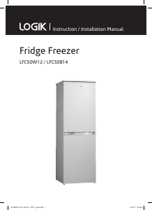 Manual Logik LFC50B14 Fridge-Freezer