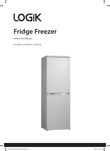Manual Logik LFC50S19 Fridge-Freezer