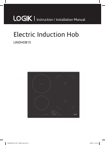 Manual Logik LINDHOB15 Hob