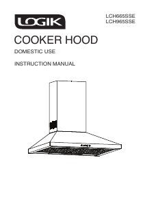Manual Logik LCH665SSE Cooker Hood