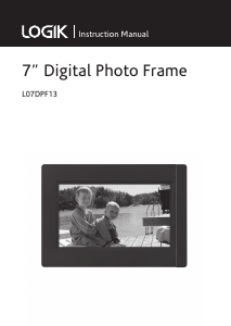 Handleiding Logik L07DPF13 Digitale fotolijst