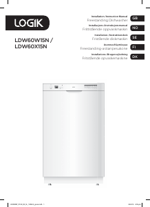 Brugsanvisning Logik LDW60W15N Opvaskemaskine