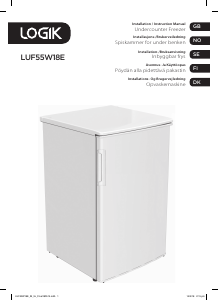 Manual Logik LUF55W18E Freezer