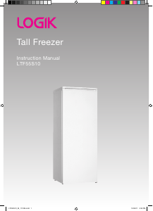 Manual Logik LTF55S10 Freezer