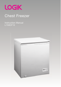Manual Logik L150CF12 Freezer