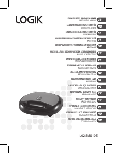 Manuale Logik L02SMS10E Grill a contatto