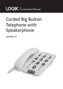 Handleiding Logik L05CBIG10 Telefoon