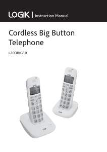 Manual Logik L20DBIG10 Wireless Phone