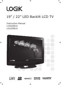 Handleiding Logik L19LDIB10 LCD televisie
