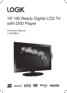 Manual Logik L19DVDB10 LCD Television